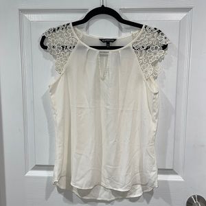 Express Womens XS dress tank top ivory